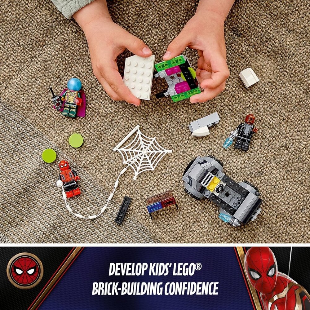 LEGO Marvel Spider-Man vs. Mysterio’s Drone Attack 76184 Building Kit (73 Pieces - Picture 3 of 6